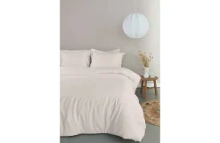 Ambiante Satin Dekbedovertrek Uni Off-white