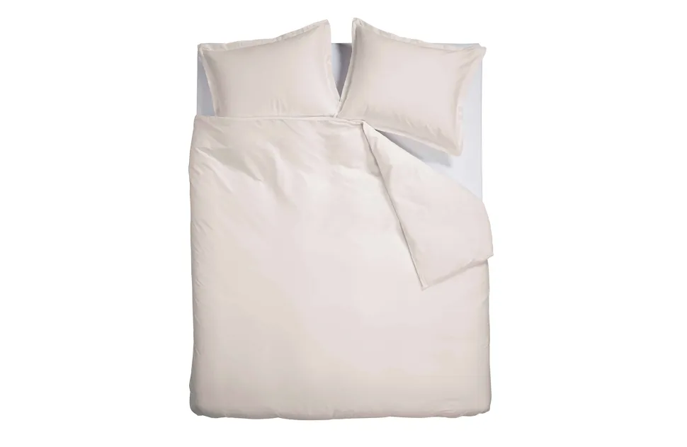 Ambiante Satin Dekbedovertrek Uni Off-white