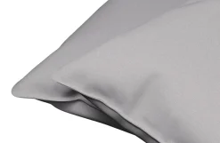 Dixxius Kussenslopen Excellent Percale Katoen Light Grey (set van 2)