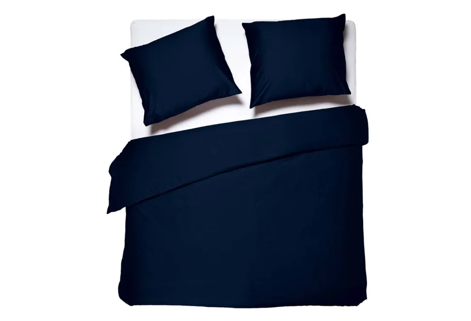 Dixxius Luxurious Porto Dekbedovertrek Navy