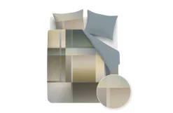 Kardol by Beddinghouse Cuadrado Dekbedovertrek Blue Green