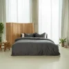 Kayori Edo Dekbedovertrek Anthracite
