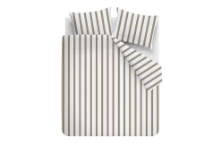 vtwonen Fun Stripe Dekbedovertrek Sand