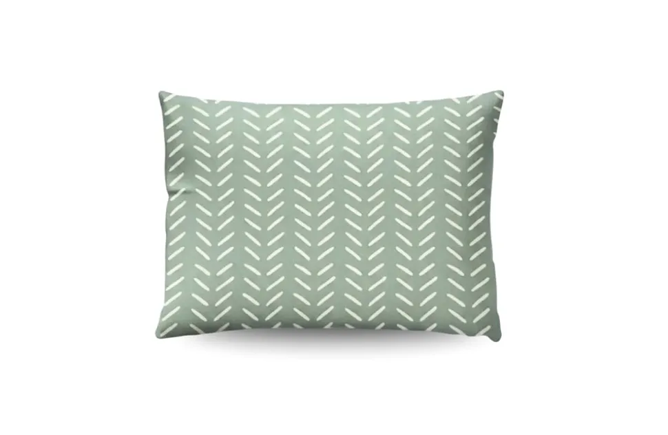 Zelesta Kussenslopen Wonderbed Olive Stitches (2 stuks)