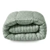 Zelesta Wonderbed Olive Stitches - Dekbed zonder overtrek
