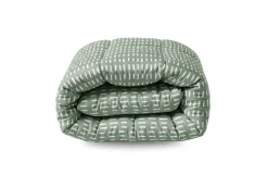 Zelesta Wonderbed Olive Stitches - Dekbed zonder overtrek