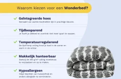 Zelesta Wonderbed Savanna Feather - Dekbed zonder overtrek
